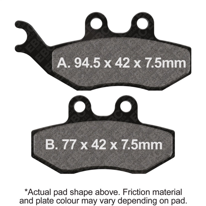 EBC 12-14 AJP PR3 200 Enduro Front Left Sintered HH/R Brake Pads