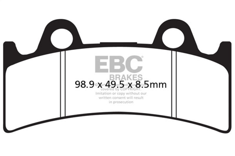 EBC 93-96 Yamaha YZF 750 Front Left/Right Sintered HH/R Brake Pads