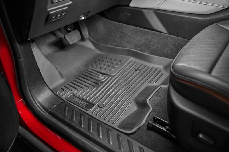 Husky Liners 2019 Ram 1500 Crew Cab WeatherBeater Black Second Row Floor Liners