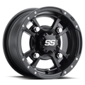 ITP SS 112 9x8 / 4x110 BP / 3+5 Offset Black Wheel