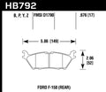 Hawk 15-20 Ford F-150 Rear DTC-60 Brake Pads