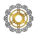 EBC 06-15 Triumph Hinckley Tiger 1050 Radial Caliper Front Left/Right Vee Floating Gold Rotor