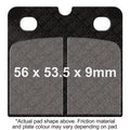 EBC 84-88 BMW K 75 75-S / 75-76 Ducati 750 SS Front Left/Right FA-SFA-X Brake Pads