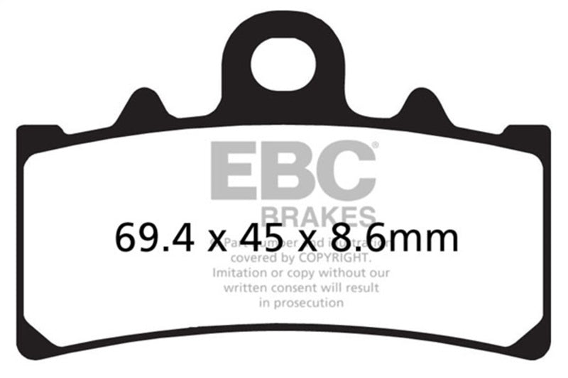 EBC 21-23 BMW CE04 Electric Front Left/Right FA-SFA-X Brake Pads