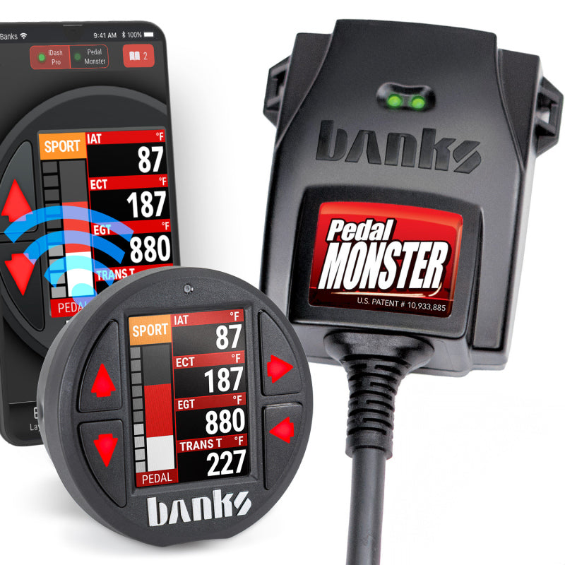 Banks Power Pedal Monster Kit Molex MX64 6-Way CONFIG 2 PM-03 w/iDash Pro 06-07 Chevy 2500/3500