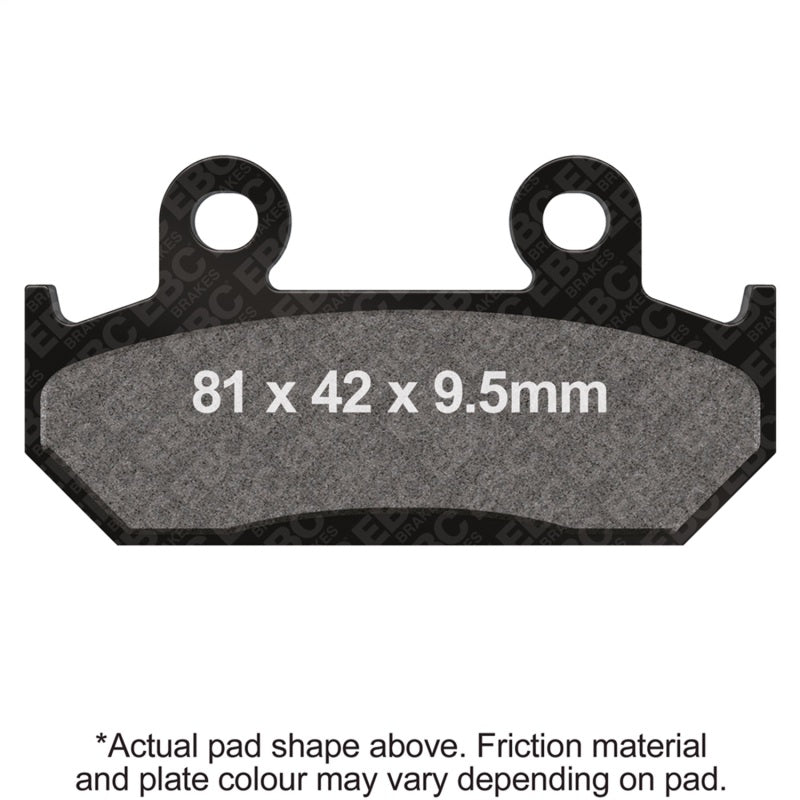 EBC 91-94 Honda CBR 600 F2 Front Left/Right Sintered HH/R Brake Pads (For EBC Floating Conv Rotor)