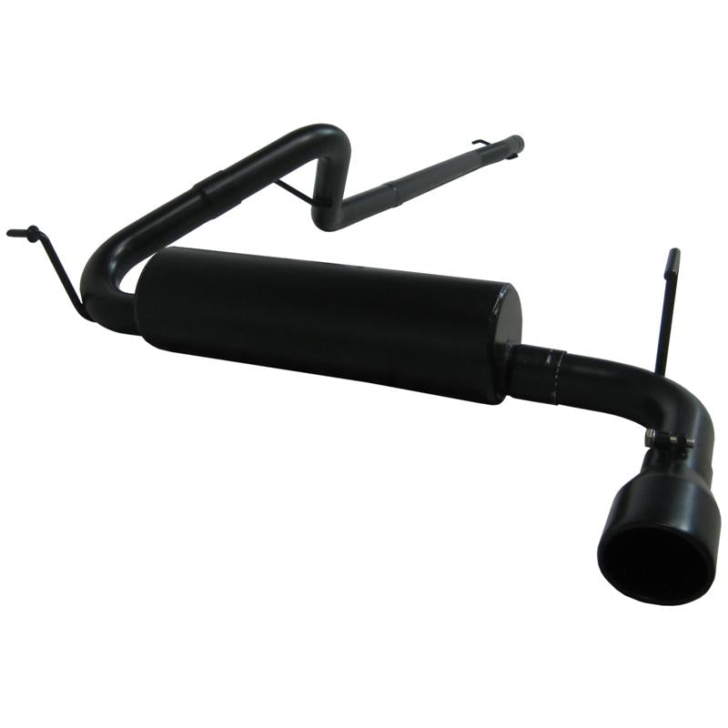 MBRP 11-14 Ford F-150 V6 Ecoboost Black Coated 2.5in Cat-Back Dual Rear Exit Exhaust System