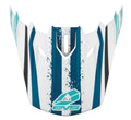 EVS T5 Grappler Helmet Visor - Matte White