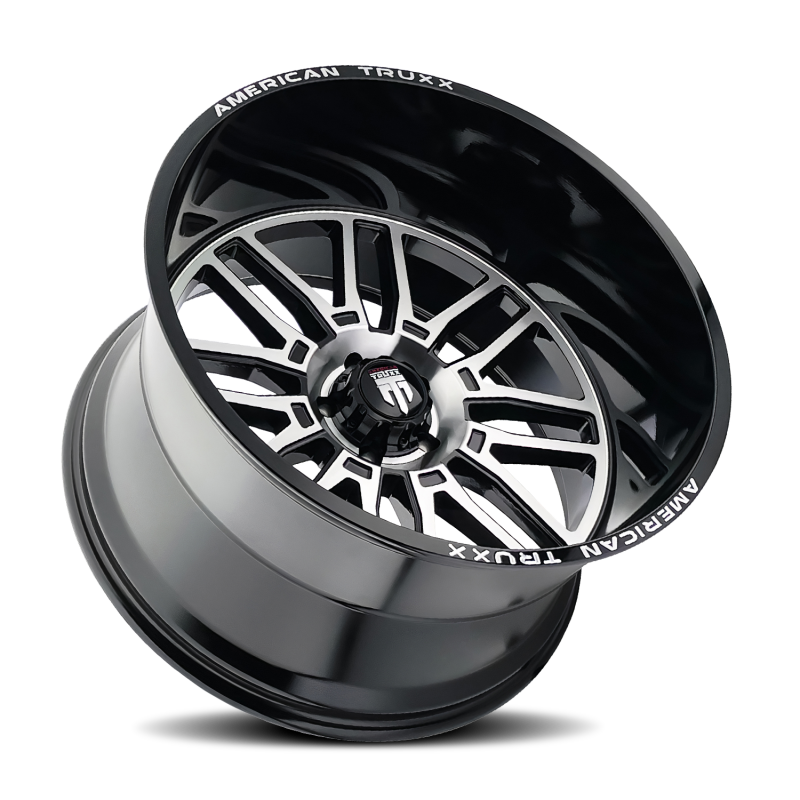 American Truxx AT1915 Restless 24x14 / 8x170 BP / -76mm Offset / 125.2mm Hub Gls Blk Mill Wheel