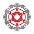 EBC 91-93 Suzuki GSF 400 Bandit Front Left/Right Vee Floating Red Rotor