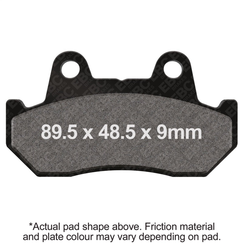 EBC 1982 Honda CB 750 C Custom Front Left/Right Semi-Sintered Vee Brake Pads