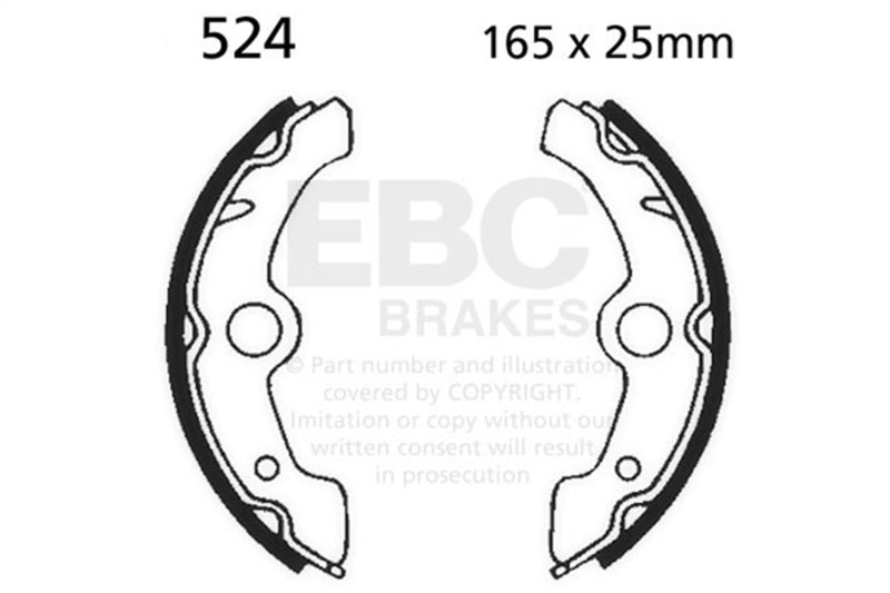 EBC 89-95 Yamaha YFM 350 Big Bear Front Left/Right FA-SFA-X Brake Pads