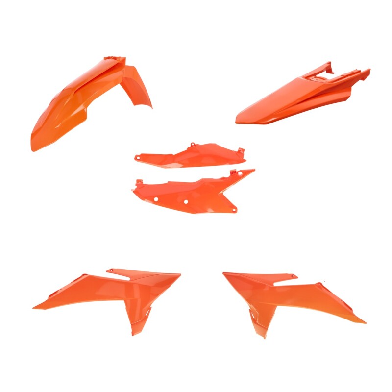Acerbis 2025 KTM 125-450 SX/ SX-F/XC/XC-F Plastic Kit - 16 Orange