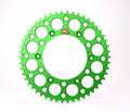 Renthal 2018/ 21-22 Kawasaki KLX450R Rear Grooved Sprocket - Green 520-52P Teeth