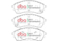 DBA 2022+ Ford Ranger Raptor 3.0TT Front XP Performance Brake Pads