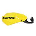 Acerbis Linear Handguard - Black /Flo Yellow Logo