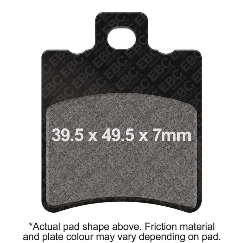 EBC 98-99 Yamaha CW 50 Bws Front Left Sintered HH/R Brake Pads
