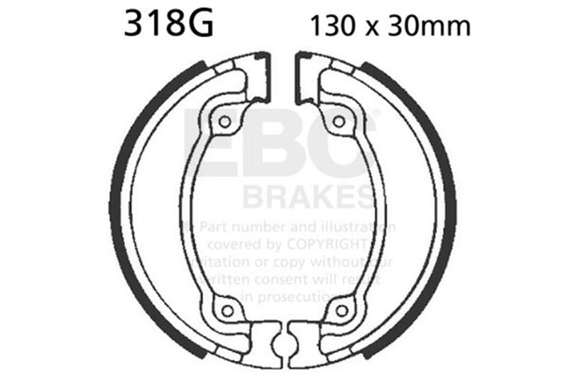 EBC 1981 Honda XL 250 S Rear Left Sintered R/HH Brake Pads