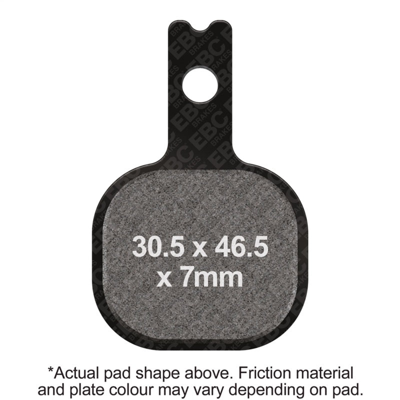EBC ISR Calipers 22-034 (6 Piston Small) Front Organic Brake Pads