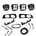 Baja Designs 2023+ Ford Super Duty Squadron Pro/SAE 2.0 Dual Fog Pocket Kit (SAE Fog) - Clear