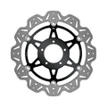 EBC 10-13 Ducati Monster 796 Front Left/Right Vee Floating Black Rotor