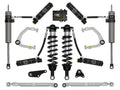 ICON 2024+ Toyota Tacoma 1.25in-3in Stage 10 Suspension System Billet
