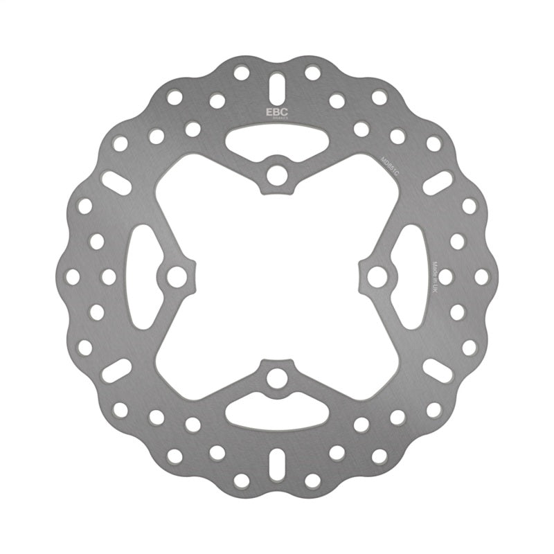 EBC 13-17 Triumph Hinckley Daytona 675 (w/Brembo Rear/Incl ABS) Rear Left Contour Rotor