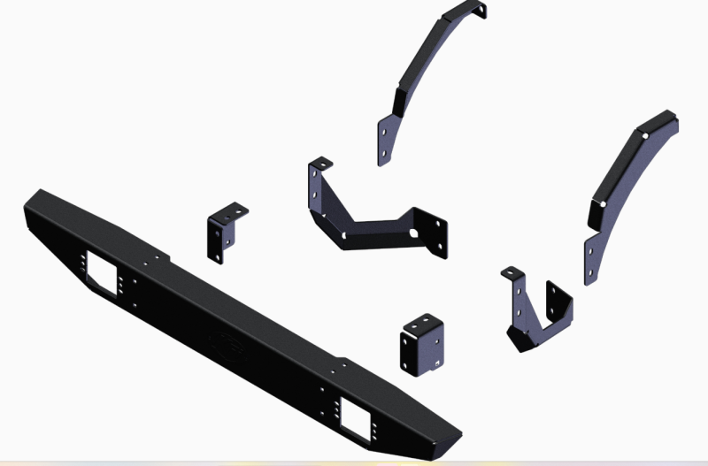 KFI 24+ Polaris Xpedition ADV/ 5/ XP Bumper Rear Formed
