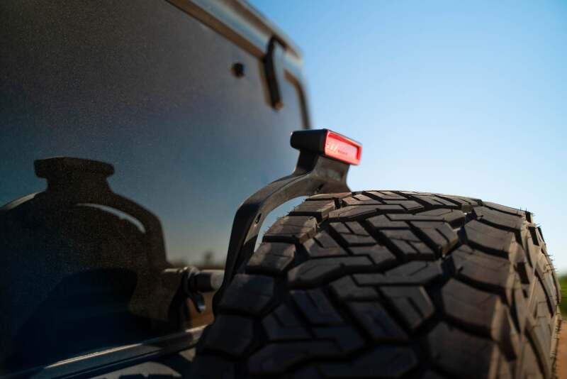 DV8 Offroad 18-23 Jeep Wrangler JL MTO Series Bumper Spare Tire Swing Gate