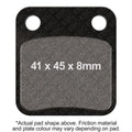 EBC 15-21 Suzuki DR 200 Front Left R Series Sintered Brake Pads