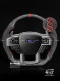Carismo Steering Wheel For Ford F-150 Raptor (Gen 2) - Sport - Gloss Carbon - Alcantara