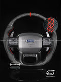 Carismo Steering Wheel For Ford F-150 Raptor (Gen 3) - Sport - Gloss Carbon - Perforated Leather
