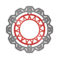 EBC 17-22 Yamaha YZF-R6 H 320mm Rotor Front Left/Right Vee Floating Red Rotor