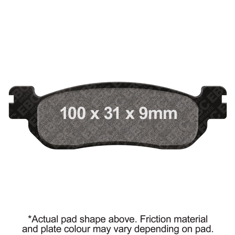 EBC 1999 Yamaha RXS 115 3HB8 Front Left FA-SFA-X Brake Pads