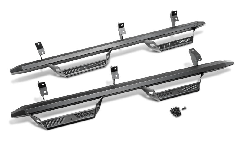 N-Fab Predator Pro Step System 15.5-17 Dodge Ram 1500 Quad Cab - Tex. Black
