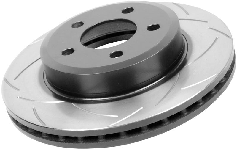 DBA 07+ Toyota Landcruiser 200 Series Rear Slotted Street Series Rotor