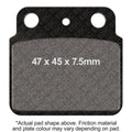 EBC 03-05 Kawasaki KSF 400 KFX Rear Left SV Series Brake Pads