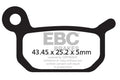 EBC 04-06 Cobra Moto King 50 Front Left R Series Sintered Brake Pads