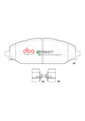 DBA 2018+ Ram 1500 TRX SP Performance Front Brake Pads