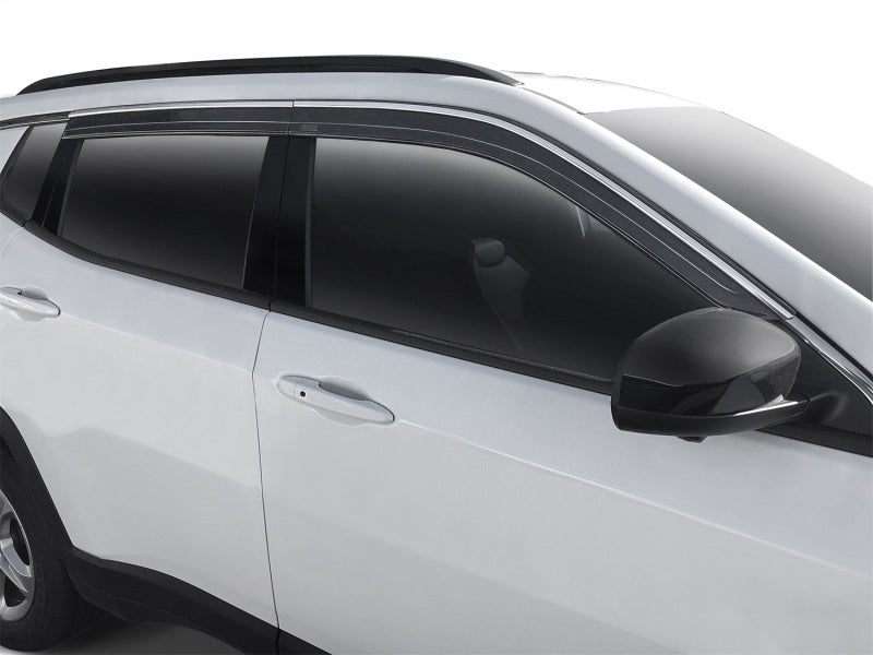 Husky Liners 21-24 Nissan Rogue Ventvisor Low Profile (4pc) - Chrome
