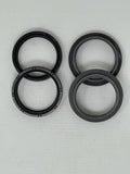 KYB Front Fork Oil and Dust Seal Set 49 mm. Showa Forks