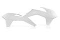 Acerbis 13-16 KTM SX125/150/ SX250/XC/ SX-F/XC-F/ EXC/XC-W/XCF-W Radiator Shroud - 16 White