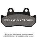 EBC 1987 Honda VF 700 C Magna Front Left/Right FA-SFA-X Brake Pads