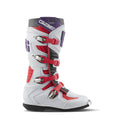 Gaerne GXJ Boot White/Red/Purple Size Youth - 7