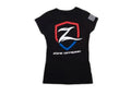 Zone Offroad Black Premium Cotton T-Shirt w/ Patriotic Zone Logos - Womens - XL