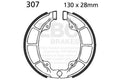 EBC 1965 Honda CL 125 A Scrambler Twin Rear Left FA-SFA-TT-X Brake Pads