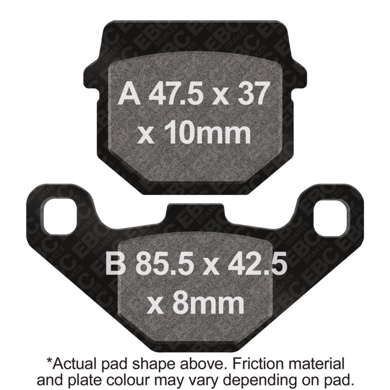 EBC 2006 Piaggio Typhoon 50/SE Front Left FA-SFA-X Brake Pads