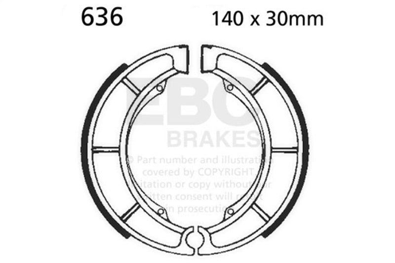 EBC 02-14 Suzuki LT-F 250 Ozark Front Left Sintered HH Brake Pads