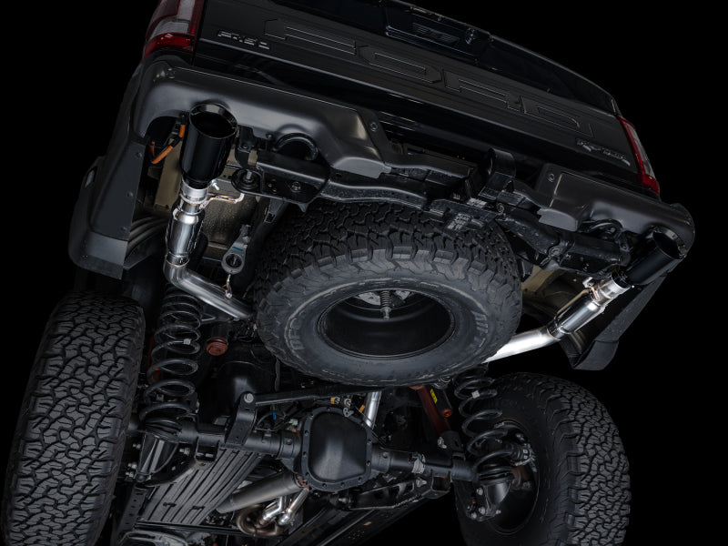 AWE Gen 3 Ford Raptor SwitchPath Exhaust  - Diamond Black Tips