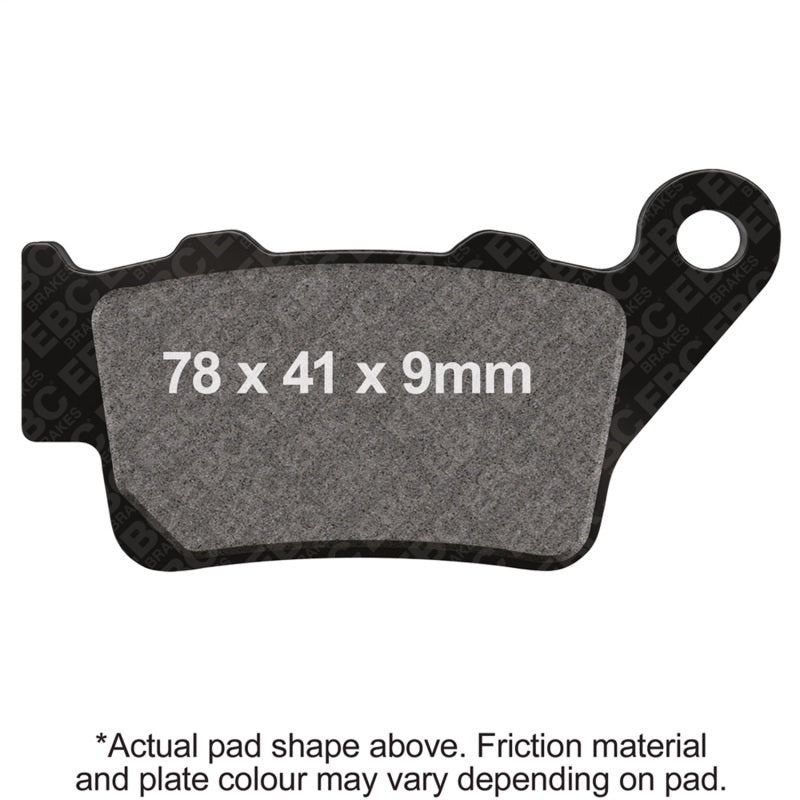 EBC 2003 ATK 125 2 Stroke Enduro Front Left/Right R Series Sintered Brake Pads